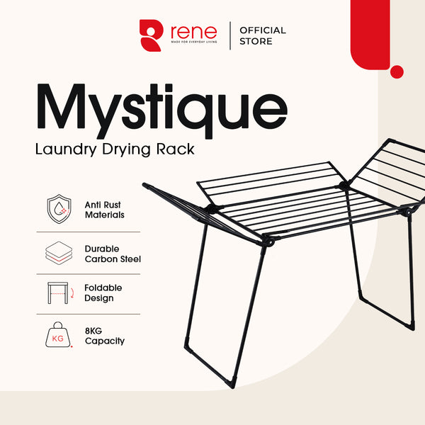 Rene Mystique Foldable Stainless Steel Clothes Drying Rack