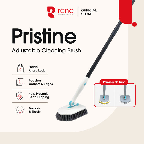 Rene 3 In 1 Adjustable Pristine Cleaning Brush