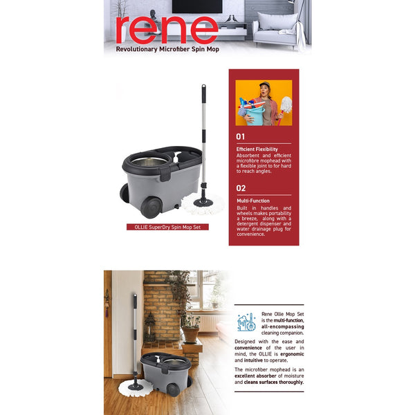 René Ollie spin-mop system product detail