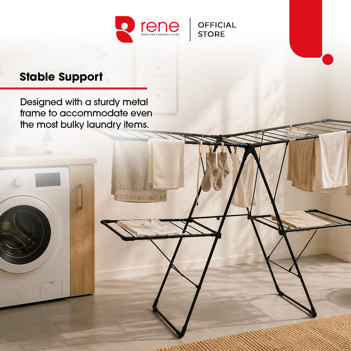 Rene Grandeur 2-Tier Drying Rack