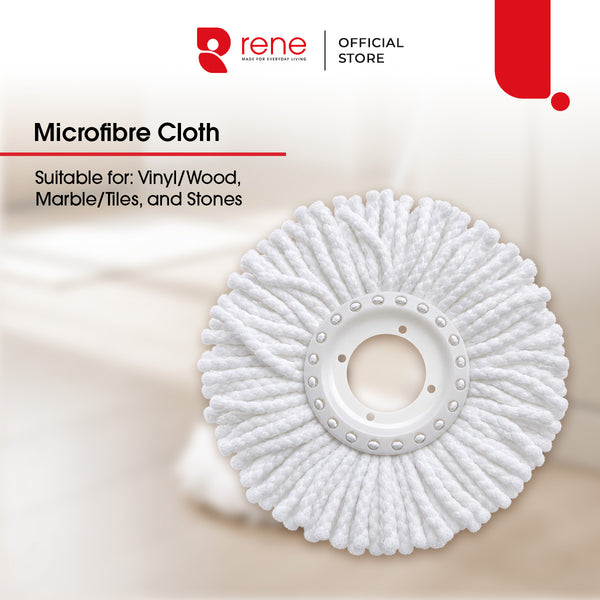 Rene Ollie Microfibre Spin Mop Set