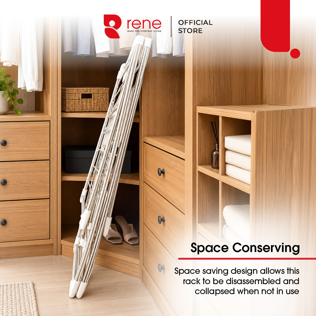 Rene Bella Foldable Drying Rack
