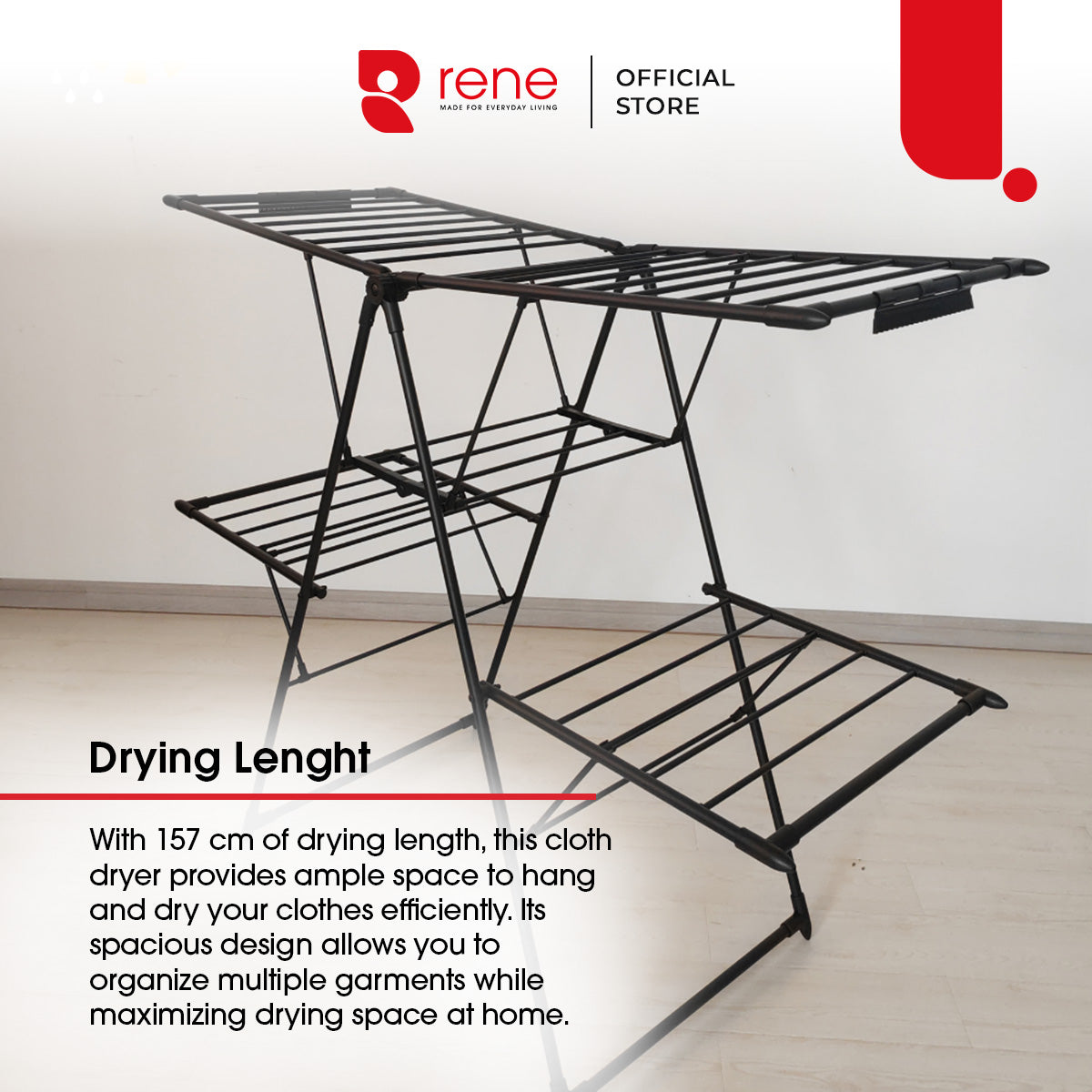 Rene Grandeur 2-Tier Drying Rack