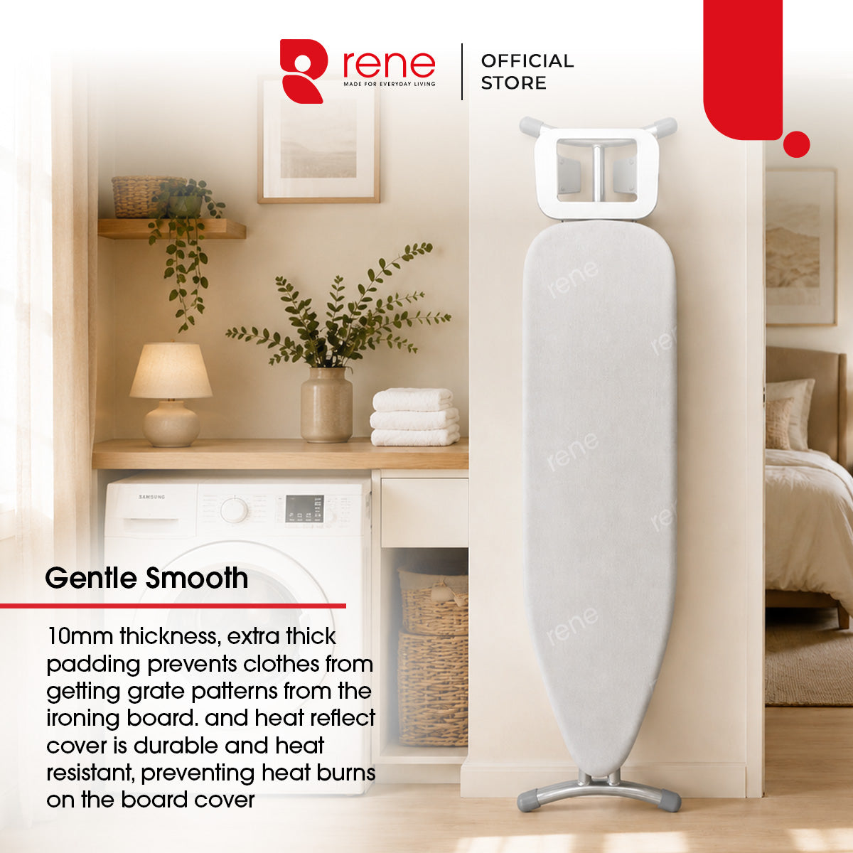 Rene Classic Adjustable Ironing Board