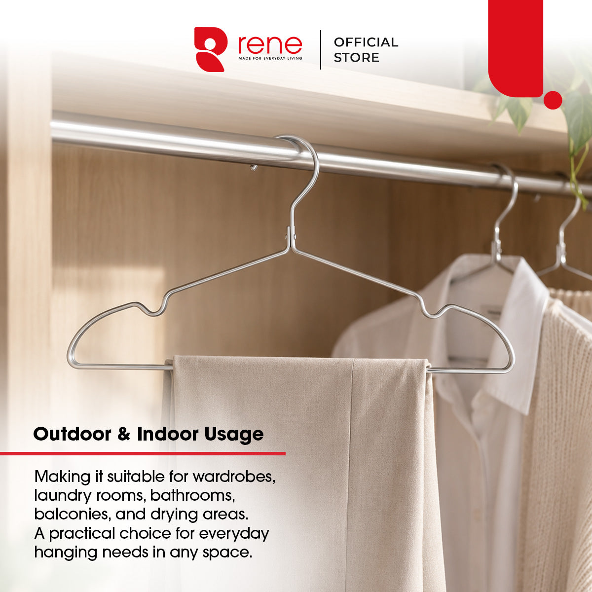 Rene Halo Hangers 3-Piece Set