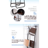 René Swing garment rack for flexible clothing storage