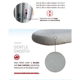 René Classic ironing board with metal iron rest