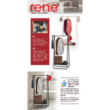 René Swing powder-coated steel garment rack