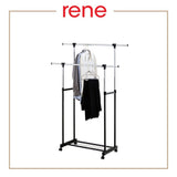 René Duo adjustable double-rail drying rack