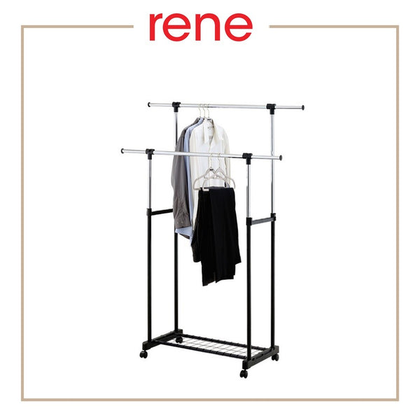 René Duo adjustable double-rail drying rack
