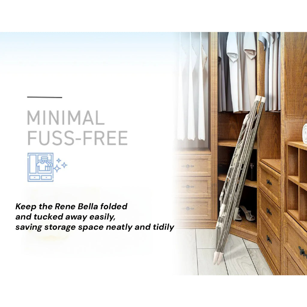René Bella stable household drying rack