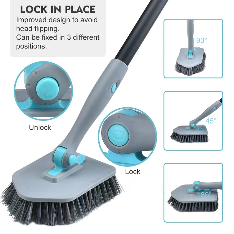 Rene 3 In 1 Adjustable Pristine Cleaning Brush