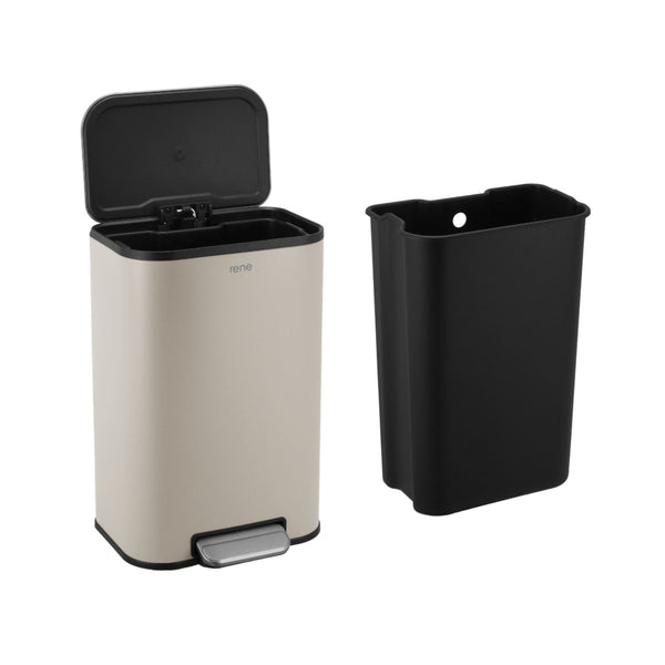 René Nuvo rectangular pedal bin product detail